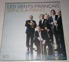 Les Vents Francais - Winds & Piano     3CDs   ©'2014