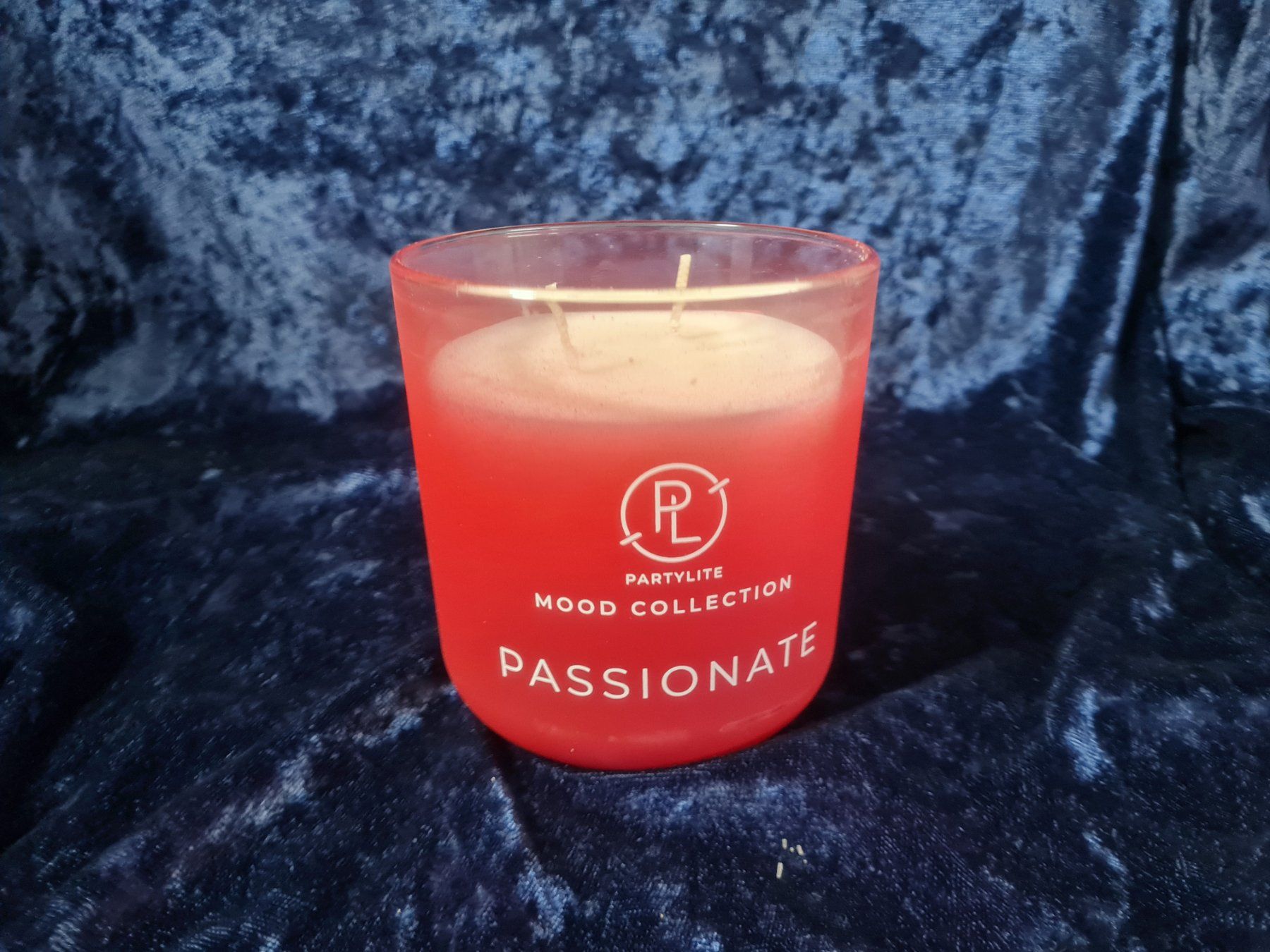 Partylite Candele: PartyLite - 2-Docht-Duftwachsglas Passionate, Mood – Nuovo e nell'imballaggio originale da Othmarsingen venduto da Kleibai 1