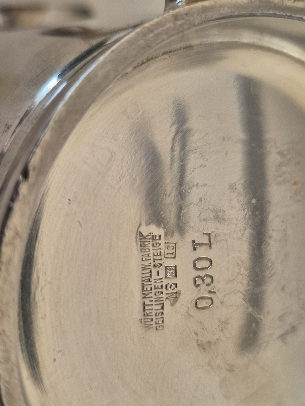 WMF Teiere: Sauciere WMF Vintage Kännchen versilbert – Usato da Russikon venduto da eunicetungol 7