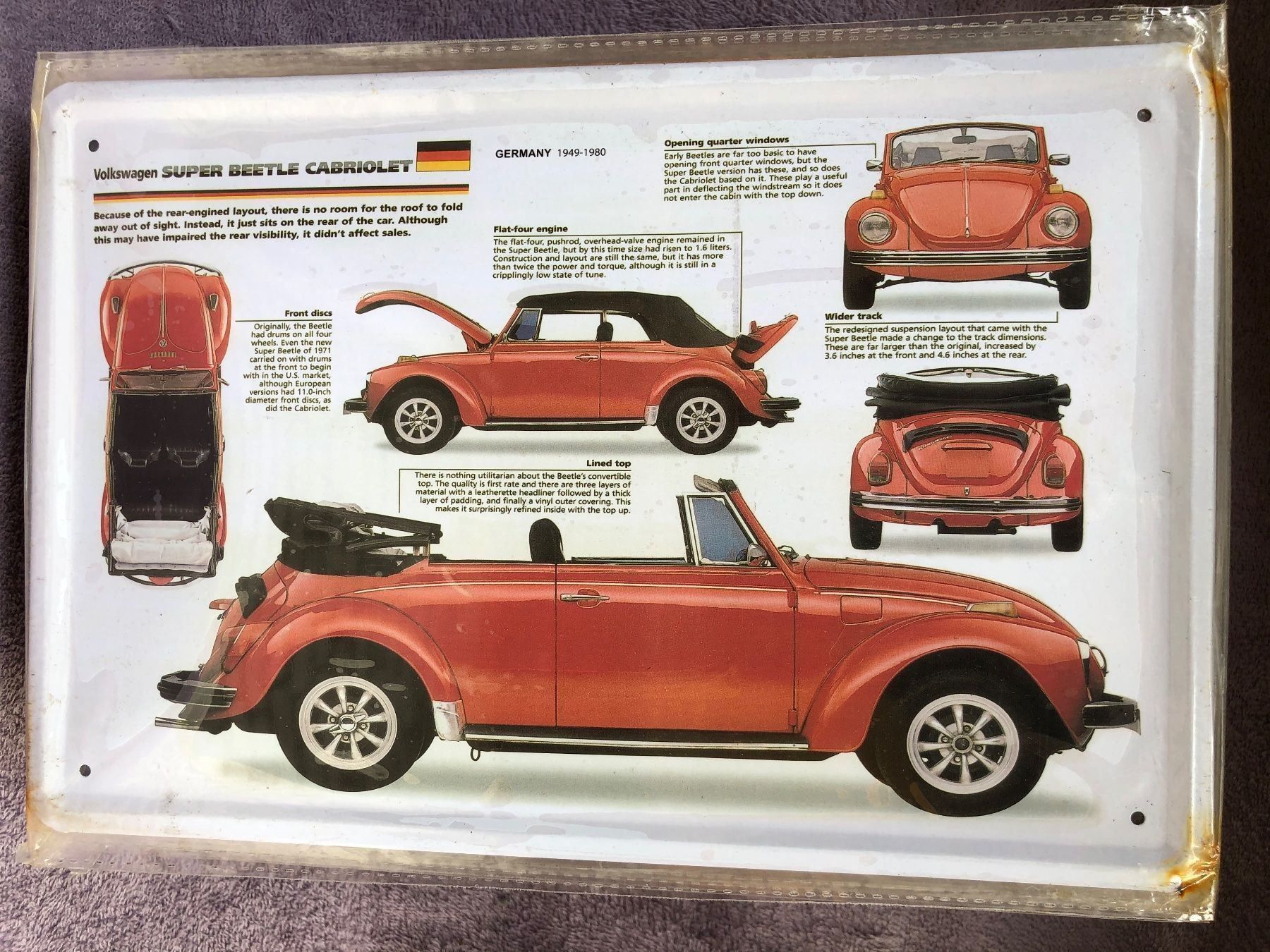Schilder: Vw käfer cabrio Oldtimer classic – Neu (gemäss Beschreibung) aus Reinach AG von rares75