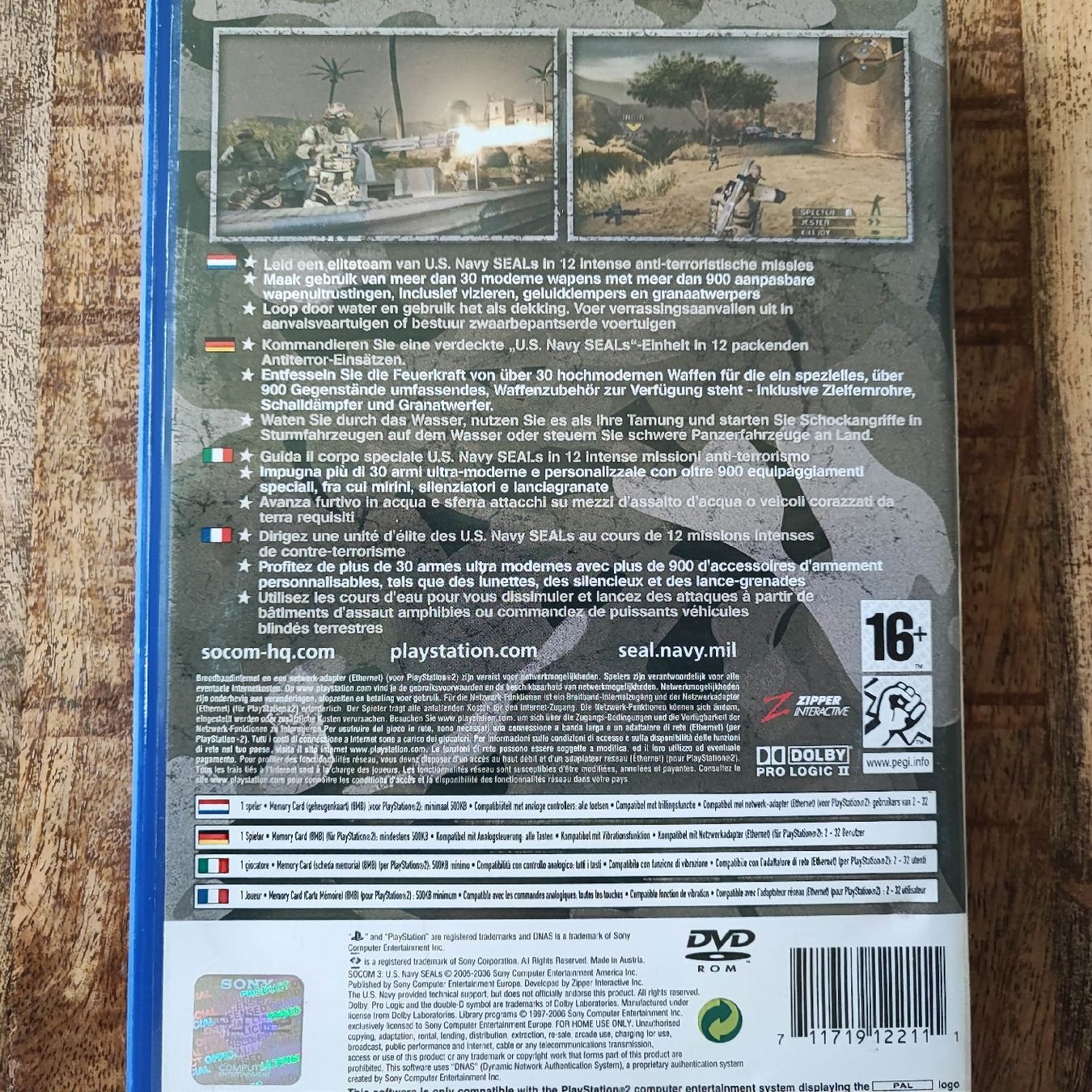 Sony Spiele: SOCOM 3 U.S. Navy Seals PS2 Spiel Game – Gebraucht aus Dübendorf von kb86_MOVIE 1