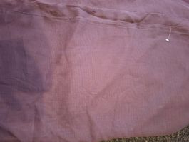 Zarter, violettfarbener Vorhangsstoff, Creation Baumann