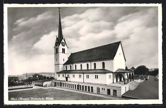 Ansichtskarten: AK Muri, Katholische Kirche – Gebraucht aus Berlin von bartko-reher
