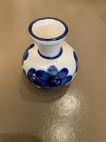 Mini Keramik Vase mit Blumenmuster