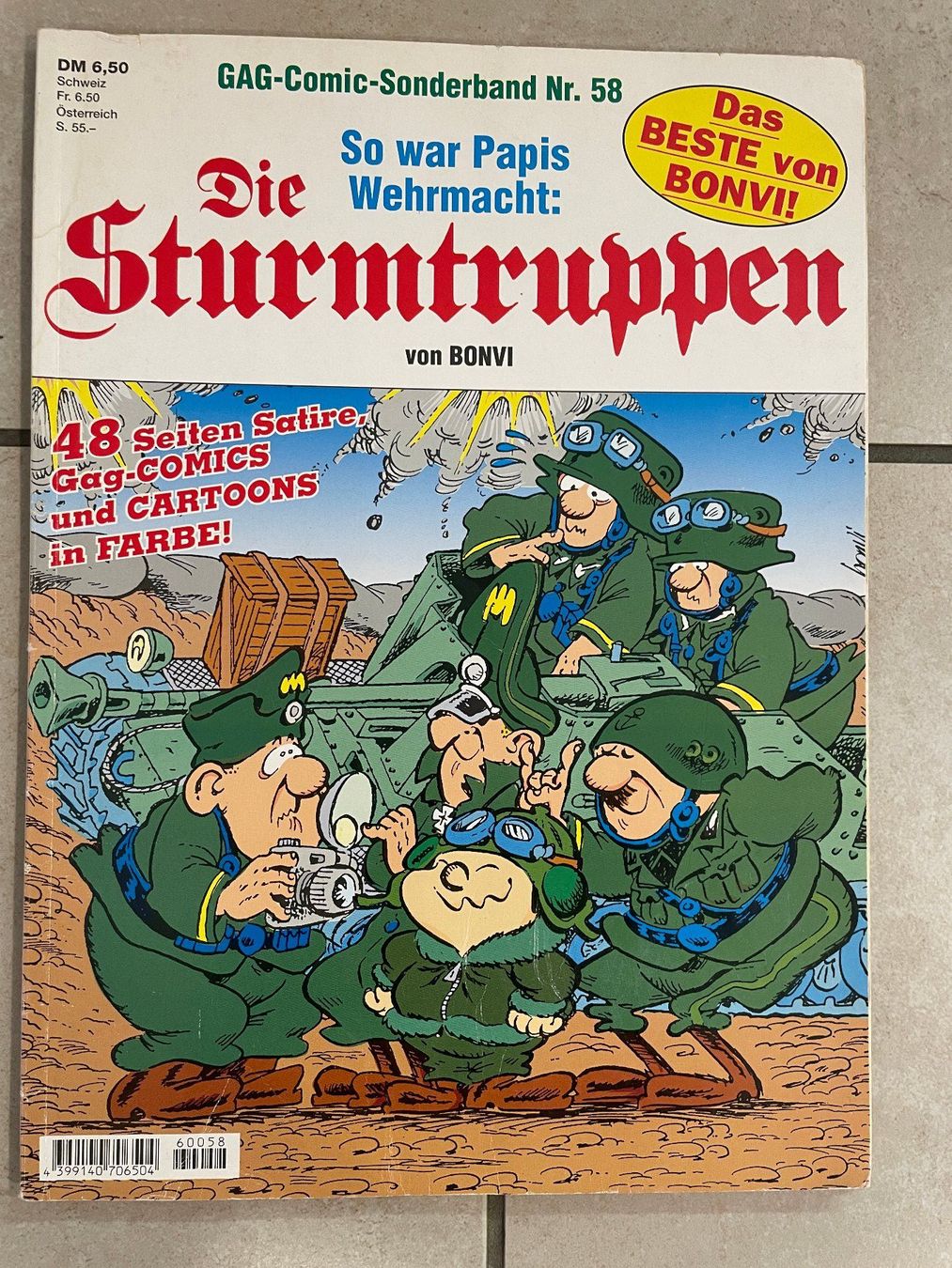 Fumetti: Die Sturmtruppen, Nr. 58 – Usato da Wangen SZ venduto da Dvds