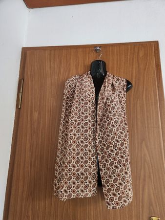 Foulard en soie imprimé vintage femme 