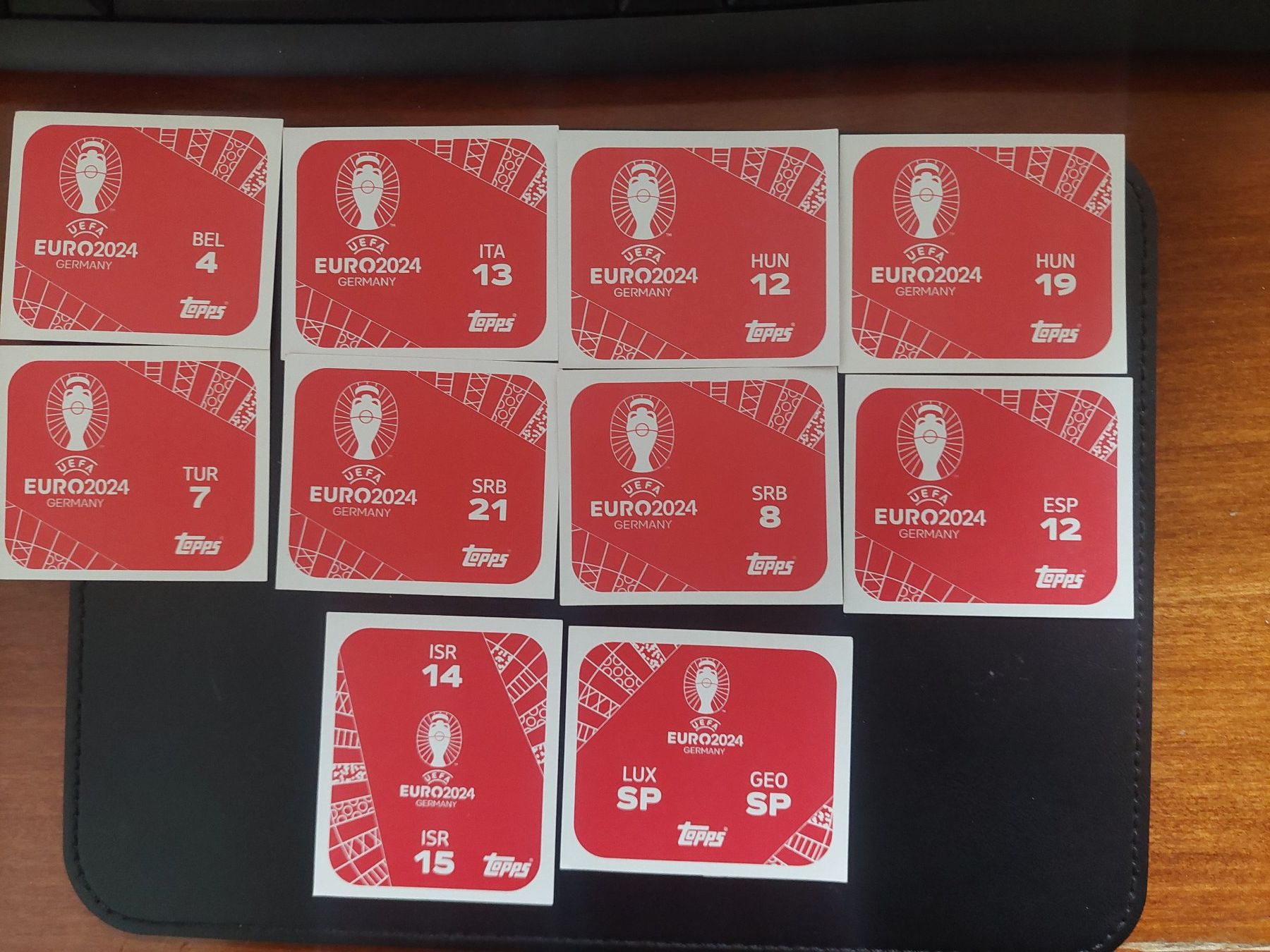 Topps Carte collezionabili: EURO 2024 10x stickers TOPPS – Usato da Biel/Bienne venduto da Deboma 1