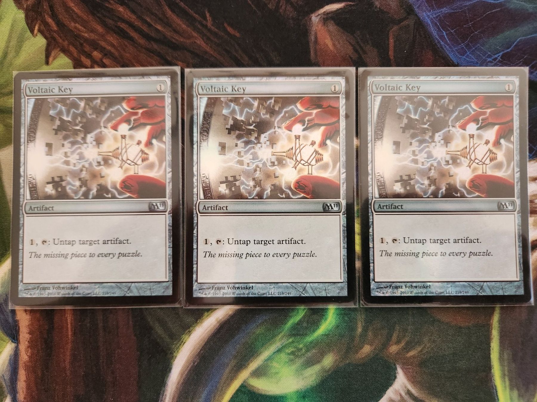 Magic The Gathering Carte collezionabili: MTG 3x Voltaic Key (Foil) M11 – Usato da Bütschwil venduto da Osomo