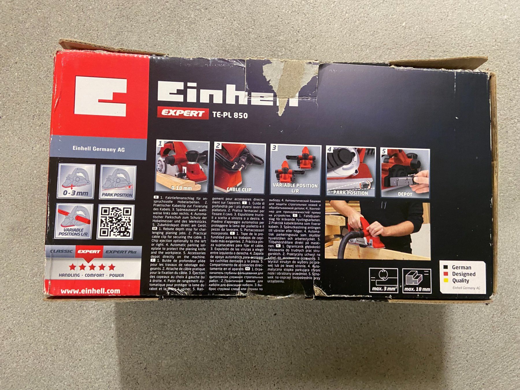Einhell Tutte le macchine: Hobelmaschine Handhobelmaschine – Usato da Zürich venduto da Walti009 2