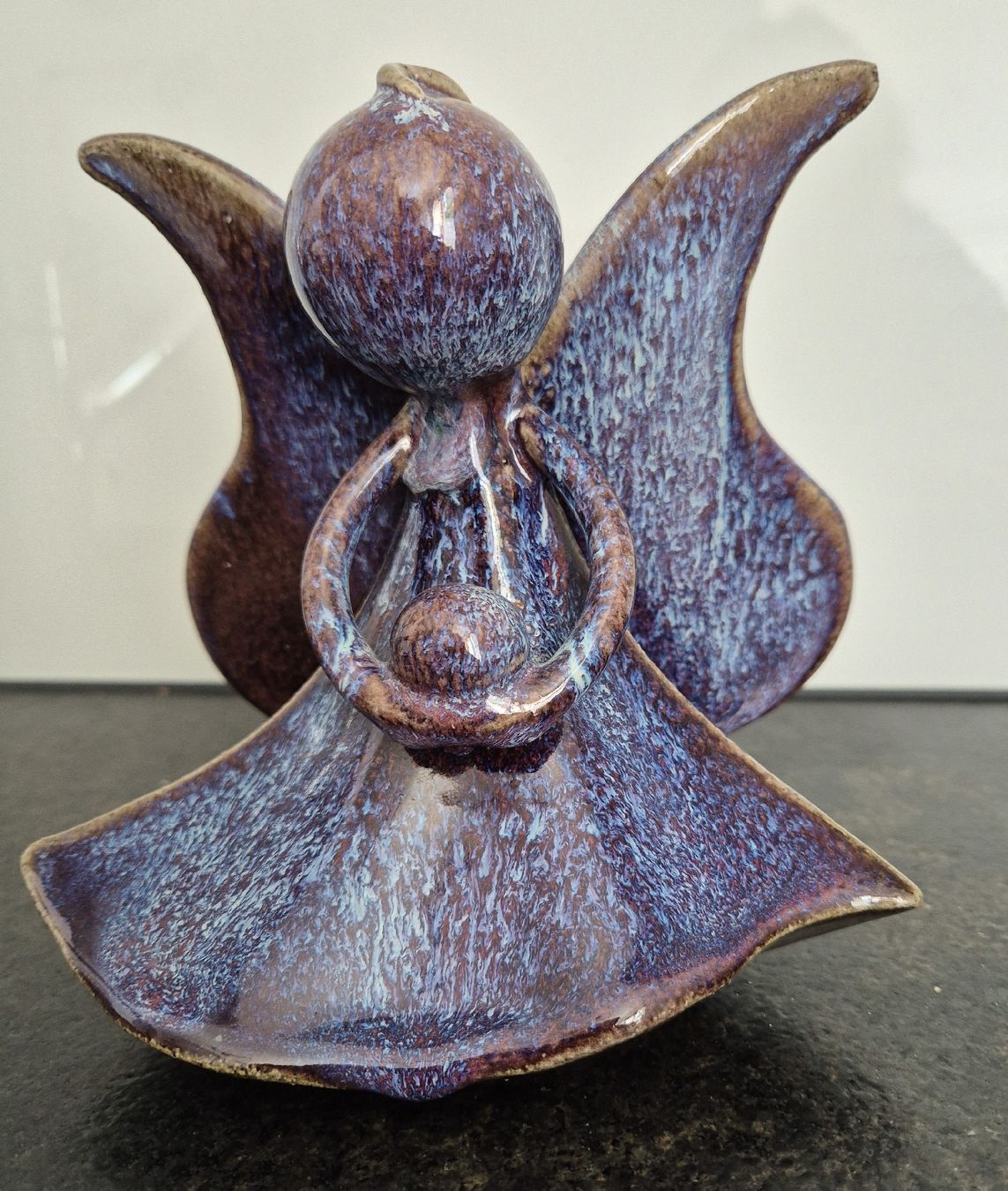 Statuette: Engel Keramik, Farbe blau – Nuovo (secondo la descrizione) da Wettingen venduto da ros_s7sq