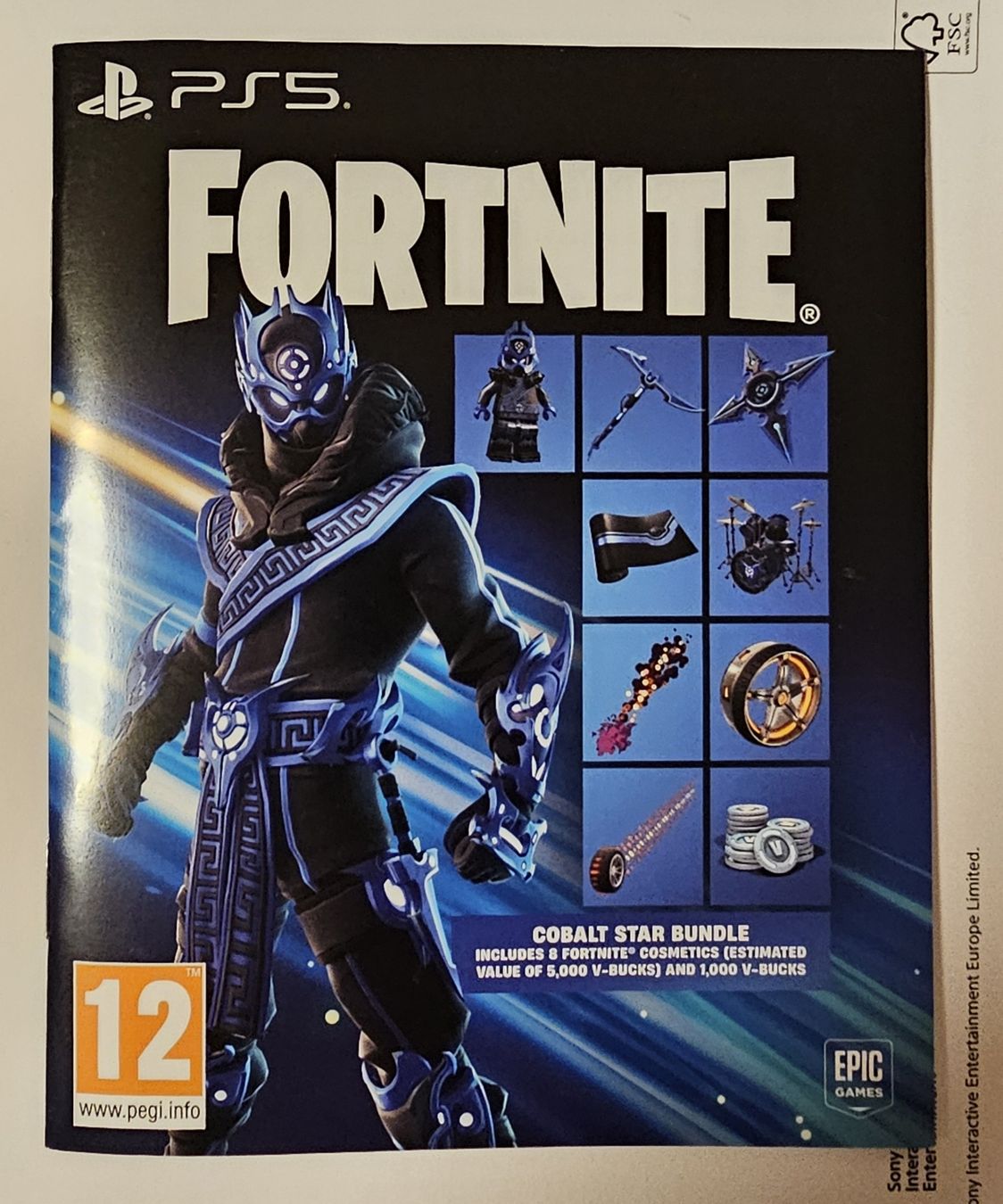 Pack console playstation 5 - fortnite cobalt star (modèle - slim) (ps5) - Espace Culturel E.Leclerc – La Réserve