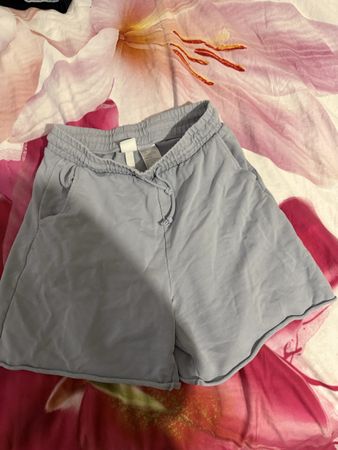 Short H&M coton bleu