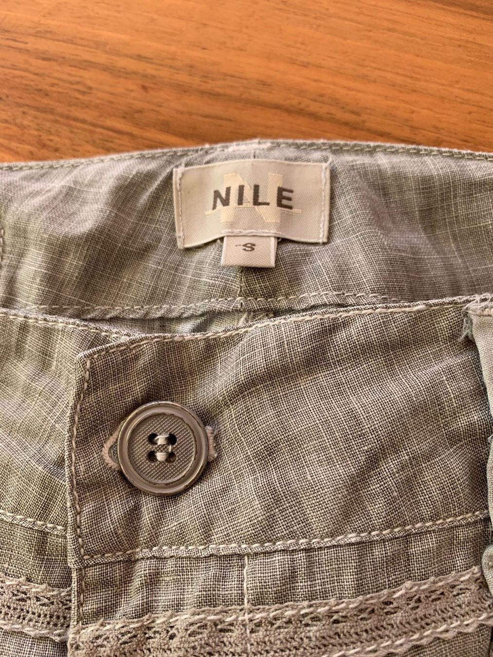 Nile Pantaloni: NILE mega schöne Leinen Sommerhose Gr. S – Nuovo (secondo la descrizione) da Meiringen venduto da Sheyene 3
