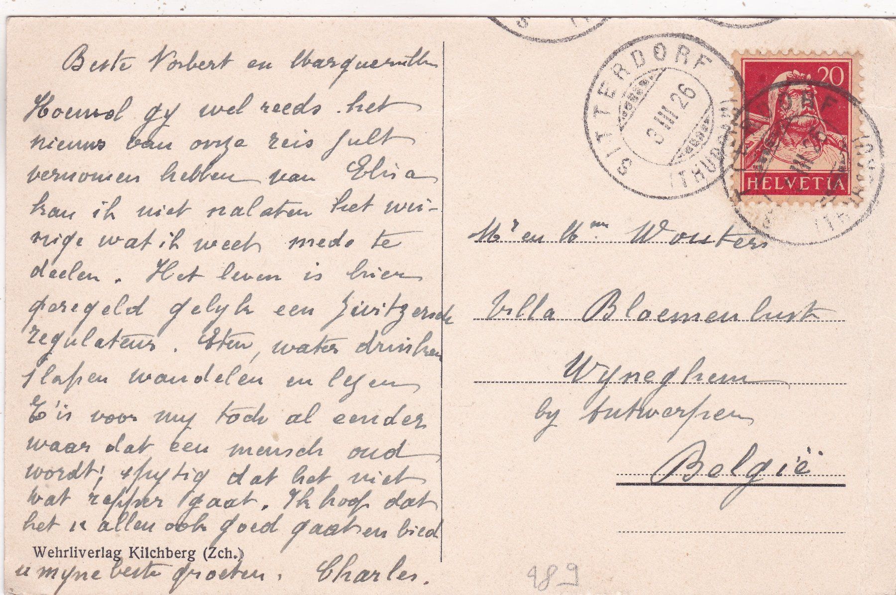 Cartes postales: Zürich Das Stadttheater 1926 – D'occasion à Herisau par Lisegrat2008 1
