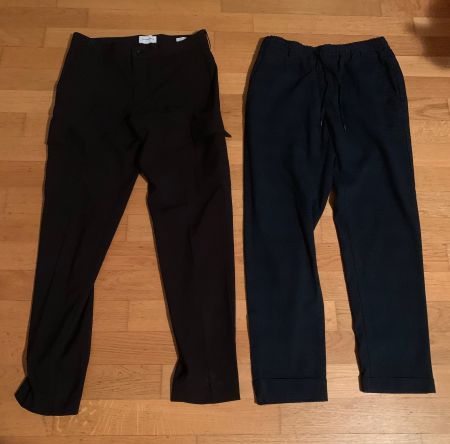 2 Paar elegante Hosen Gr. S