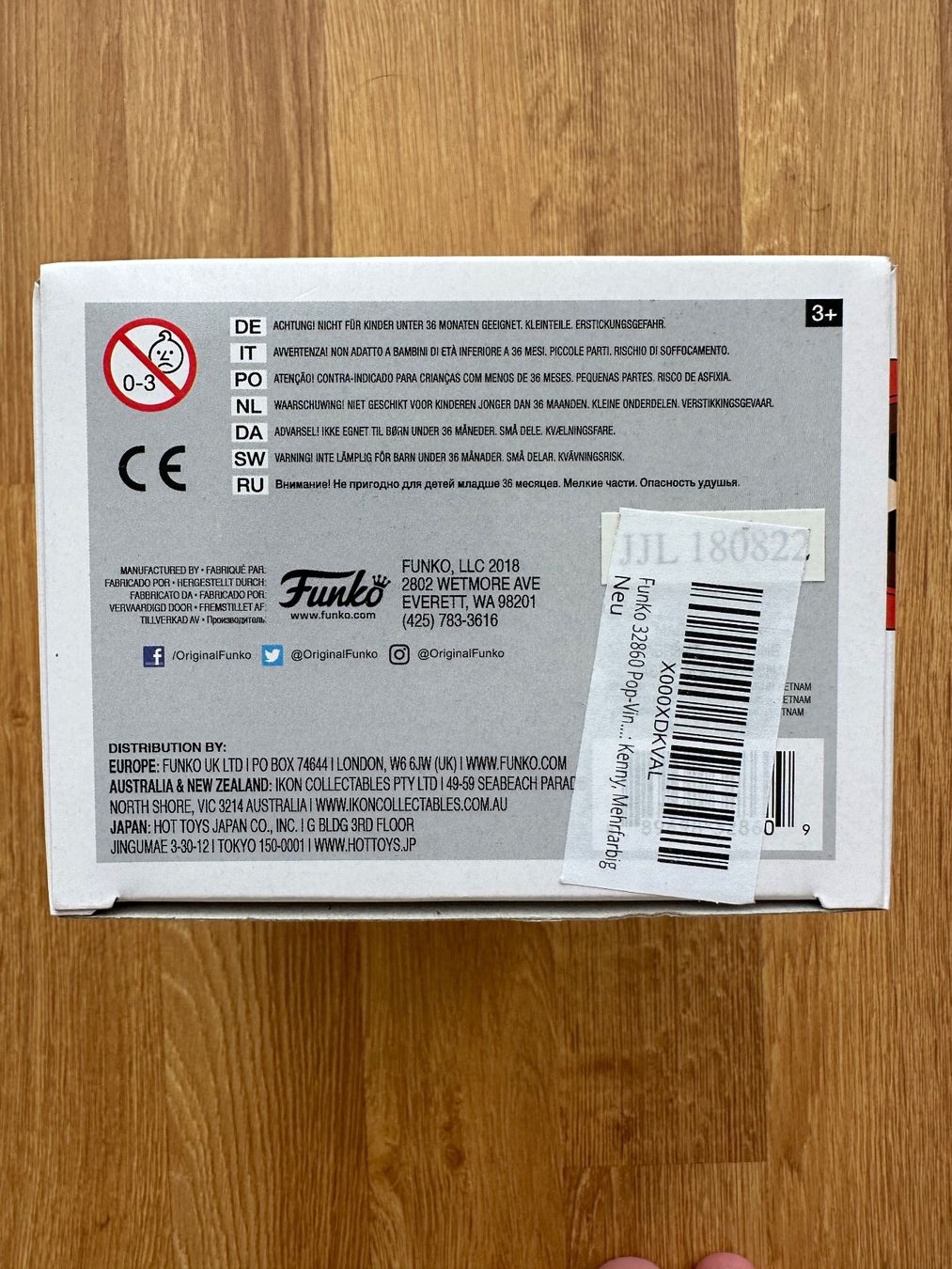 Funko Figuren: Funko Pop South Park Kenny #16 – Neu und originalverpackt aus Steffisburg von  2