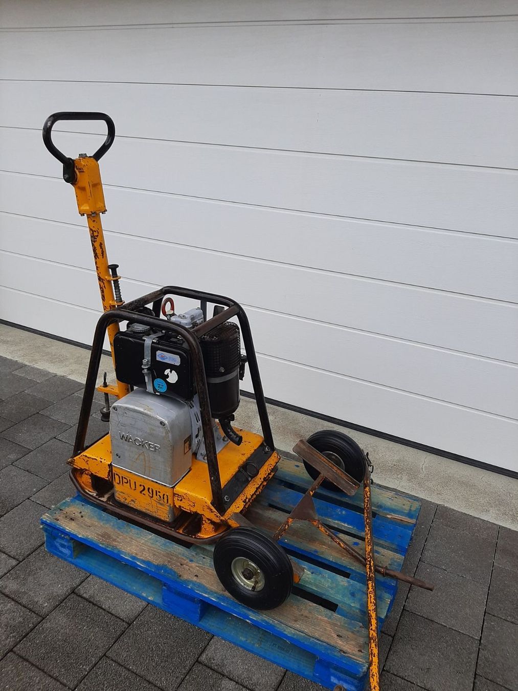 Wacker Neuson Tutte le macchine: Vibroplatte Rüttelplatte Hatz Diesel Wacker Neusson – Usato da Rain venduto da Kleinmoto 1