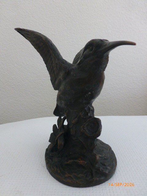 Sculture & Statue: Vogel auf Baumstrunk aus Bronze. – Usato da Pratteln venduto da Emperial 1