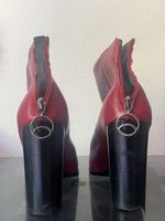 Minnelli high heel boots red 