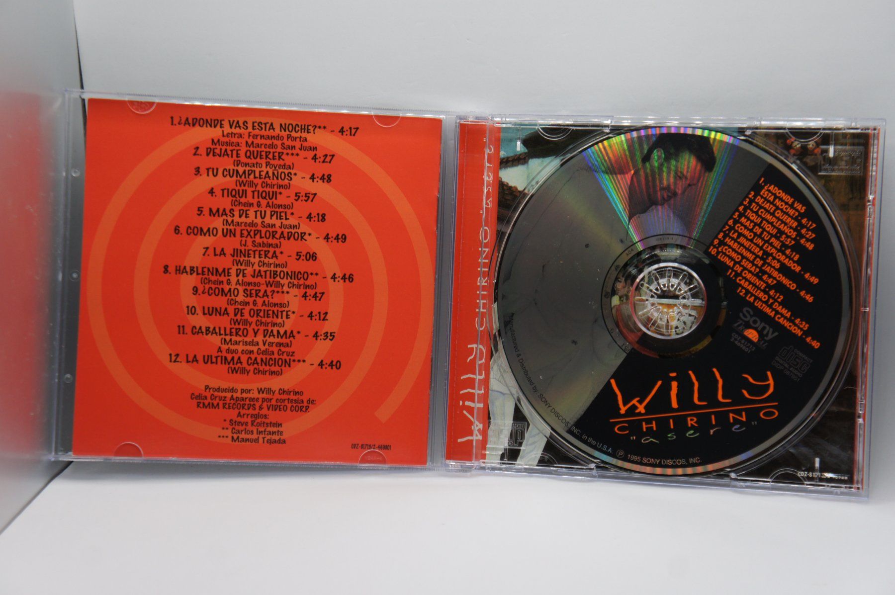 CD: CD Willy Chirino - Asere – Usato da Ernetschwil venduto da luisvonerni 2