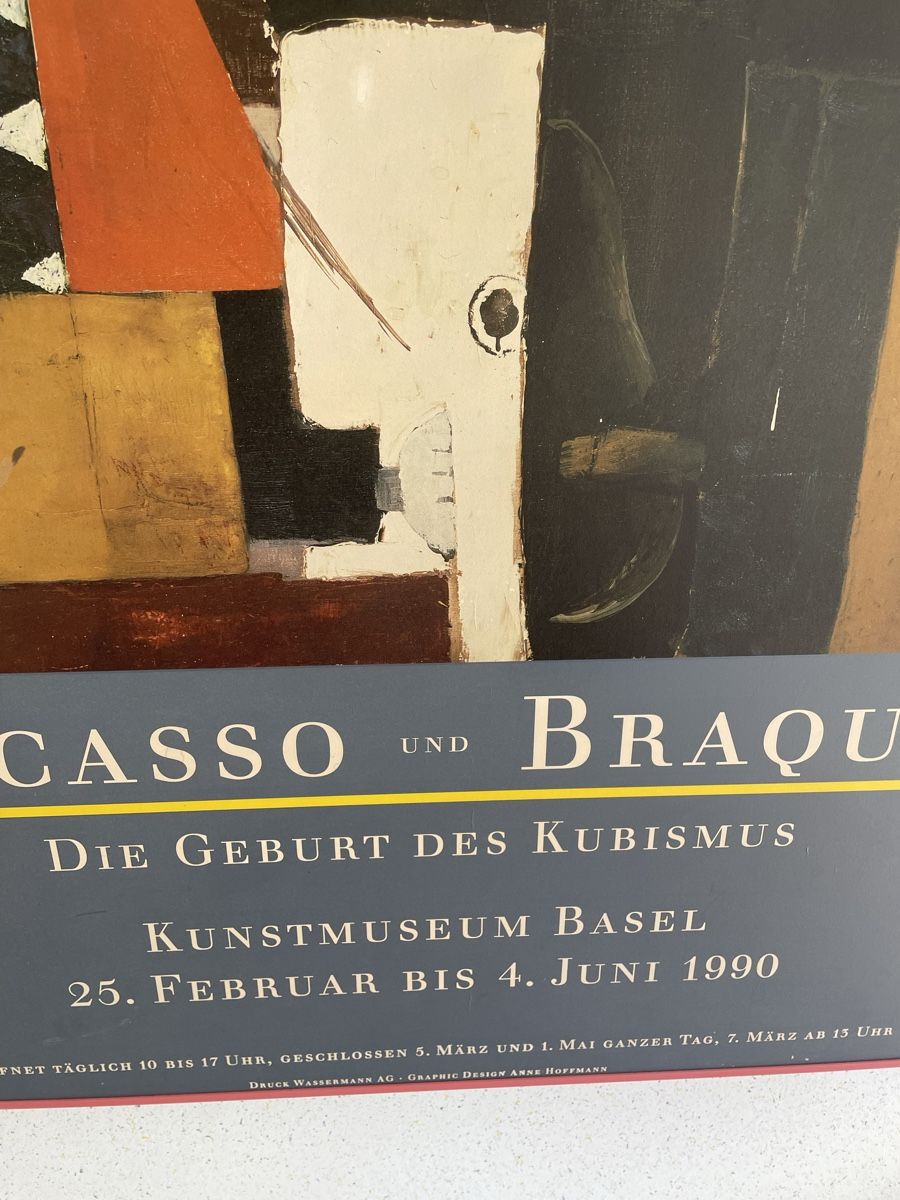 Poster & Bilder: Picasso und Braque -Kunstmuseum Basel -1990 – Gebraucht aus Basel von RAMSESSOLEIL 6