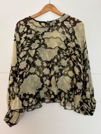 Damen Bluse florales Muster