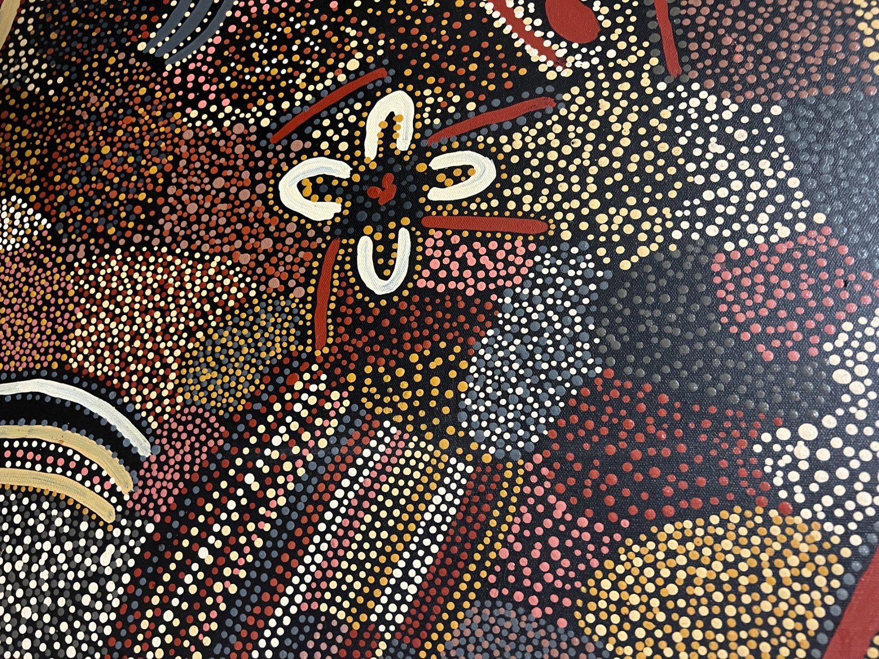 Dipinti: Wunderschönes Dot-Painting der australischen Aboriginis – Usato da Zürich venduto da susanna09 1