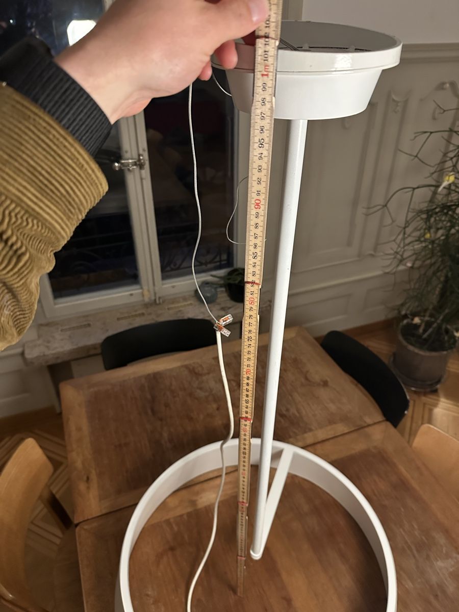 Lustres & lampes de plafonds: Deckenlampe Ring Weiss – D'occasion à Hilterfingen par Till.Eulenspiegel 4