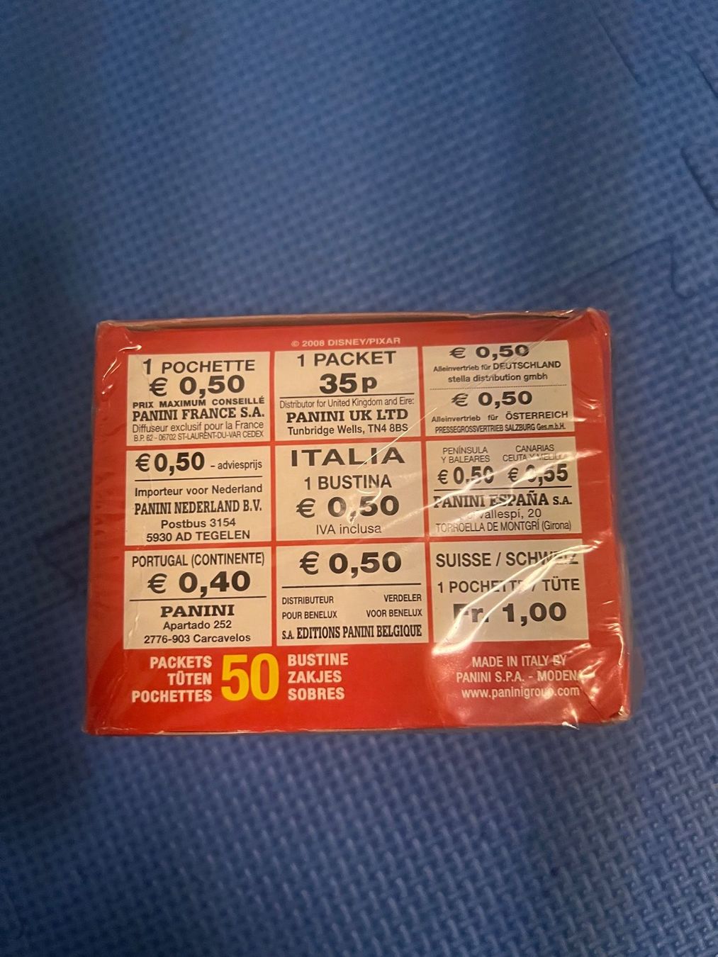 Panini Carte collezionabili: Disney Wall-E Panini Sticker Box ungeöffnet 2008! – Nuovo (secondo la descrizione) da Gossau SG venduto da schlitzerdemon 2