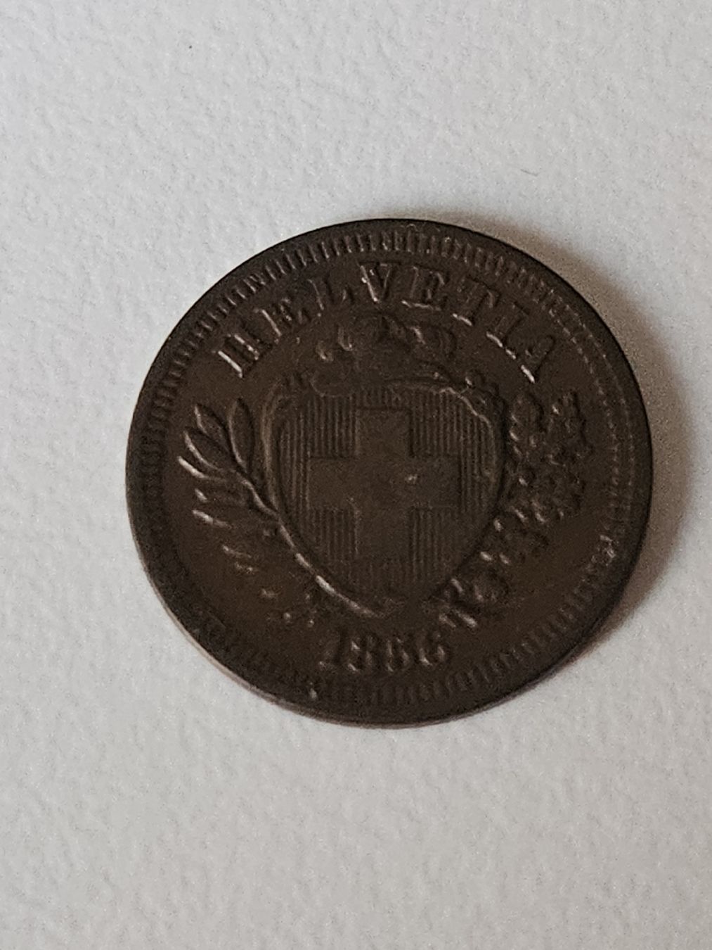 Tutti le monete: 1 Rappen 1856 – Usato da Pfäffikon ZH venduto da Melibol