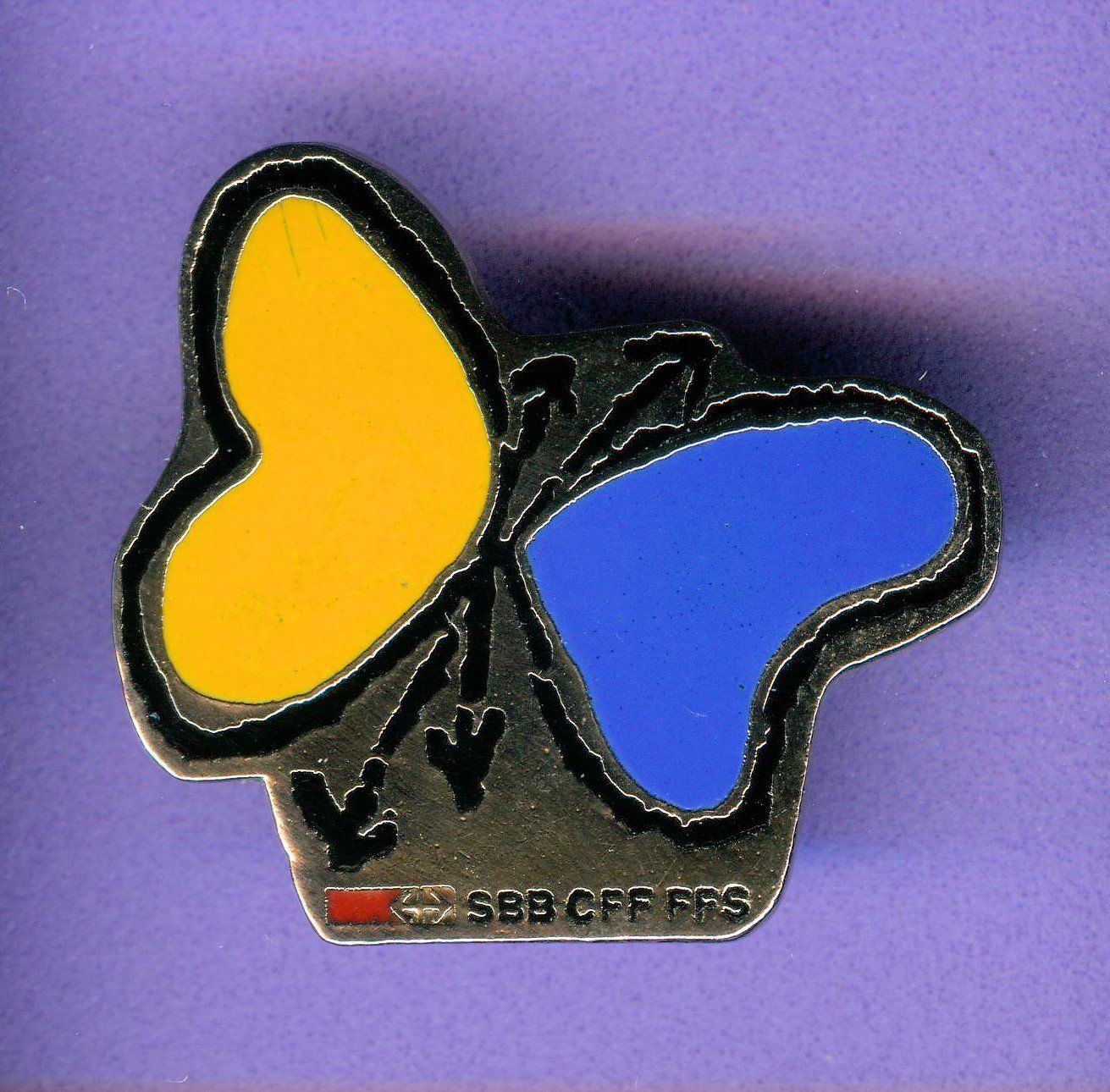 SBB/CFF/FFS Placchette & Badge: SBB CFF FFS  Schmetterling – Usato da Winterthur venduto da Sammleroase