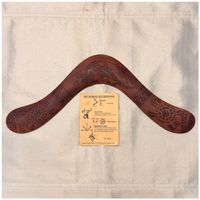 Traditioneller Australischer handgefert.  Rückkehr-Bumerang