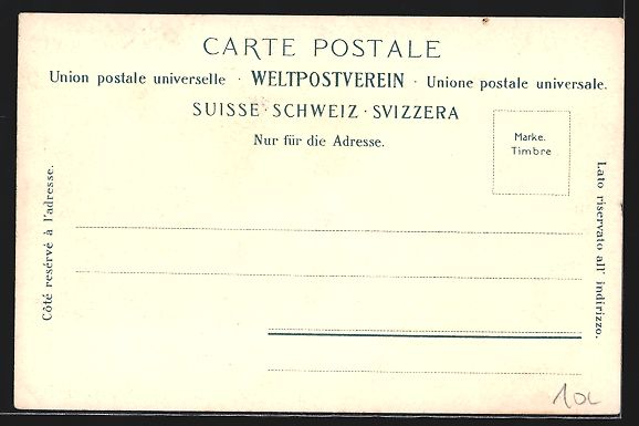 Cartoline postali: Zollikon, Segelboot auf dem See, Blick a – Usato da Berlin venduto da bartko-reher 1