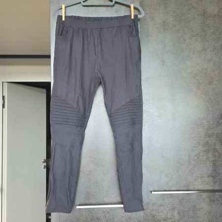 🐸 SUPER STRETCH HOSE GRAU M