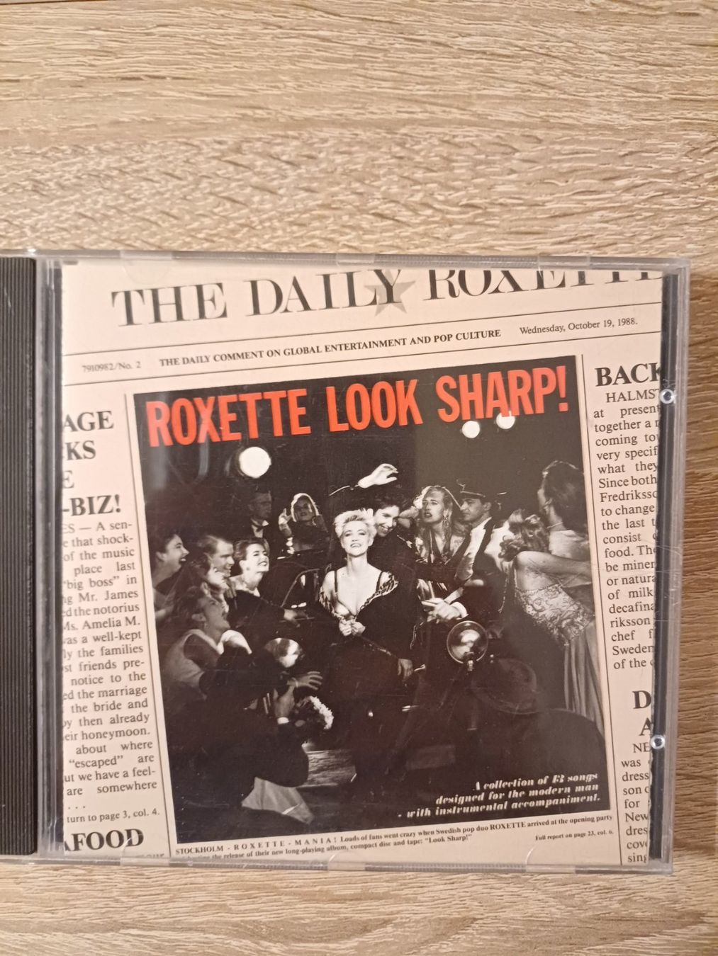 CD: Roxette, Look Sharp,  Liebhaber CD Oldies – Usato da Eschenbach LU venduto da chriesi67