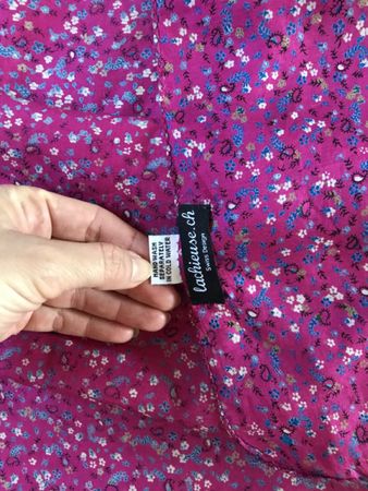 Foulard rose Swiss Design