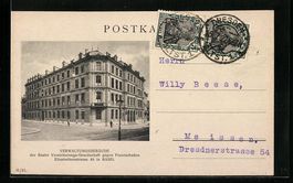 Basel, Verwaltungsgebäude der Basler Ve
