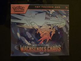 Pokemon Wachsendes Chaos Top-Trainer Box