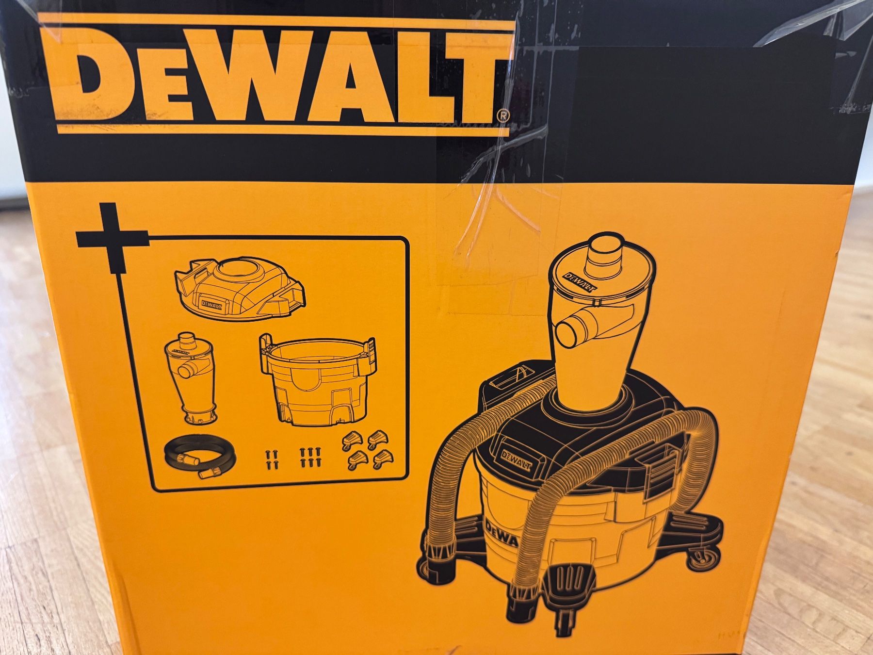Staubsauger & Zubehör: DeWalt DXVCS002 Zyklon-Staubabscheider – Neu und originalverpackt aus Wädenswil von LH76 3