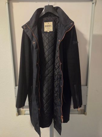 Diesel Damen Mantel Schwarz Gr M