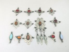 Sammlung Antike Schmuckteile Afghanistan Tekke