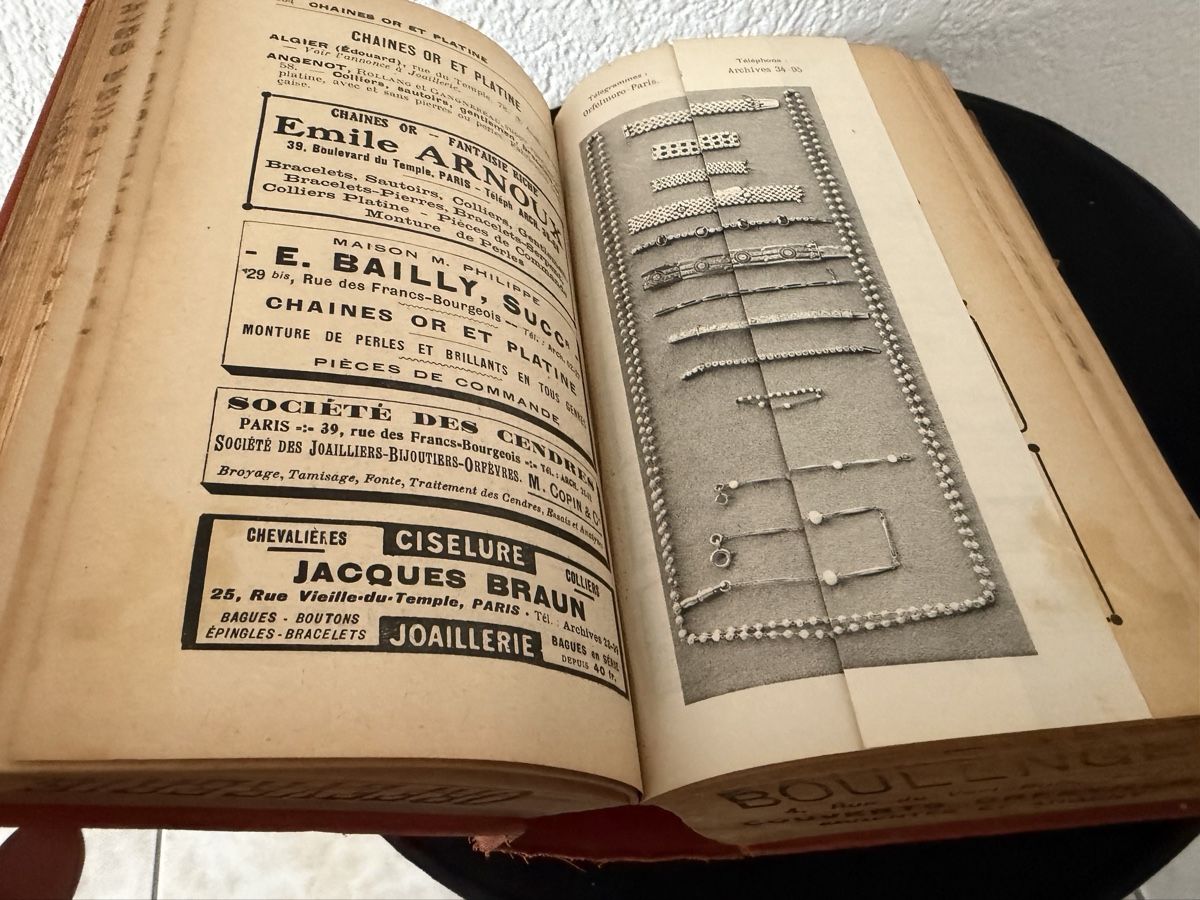 Libri: Livre PARIS-BIJOUX 1923 – Usato da Bassecourt venduto da 59.00chf 6