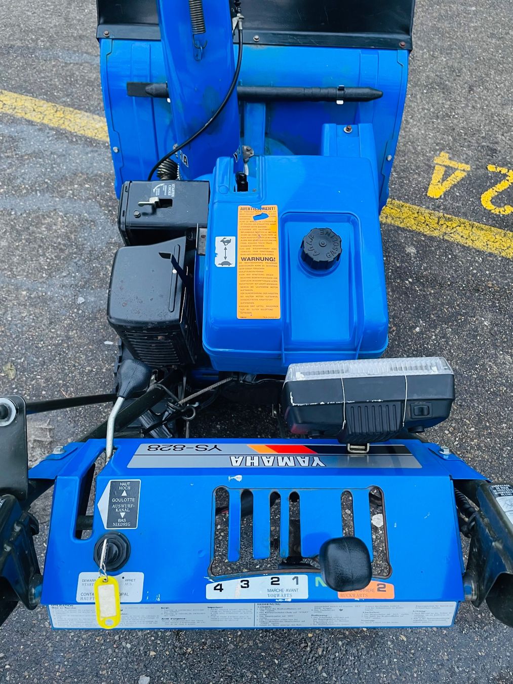 Sgombero neve: Schneefräse Yamaha YS828 – Usato da Urdorf venduto da mol_2qc8 4