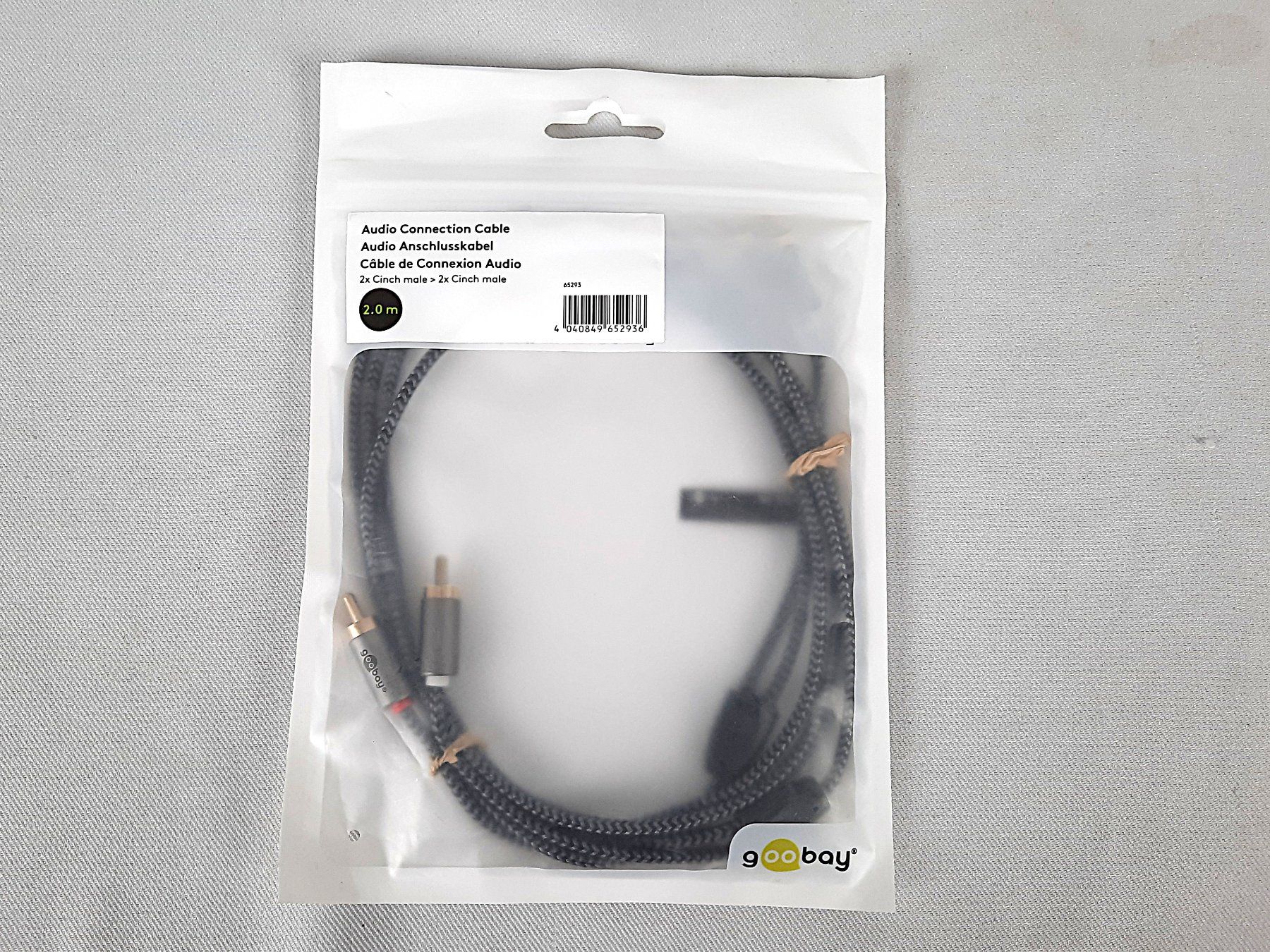 Cavi: GOOBAY 2in1 Audio Connecting Cable – Nuovo (secondo la descrizione) da Beinwil am See venduto da Restwert_Beinwil