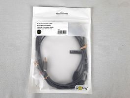 GOOBAY 2in1 Audio Connecting Cable