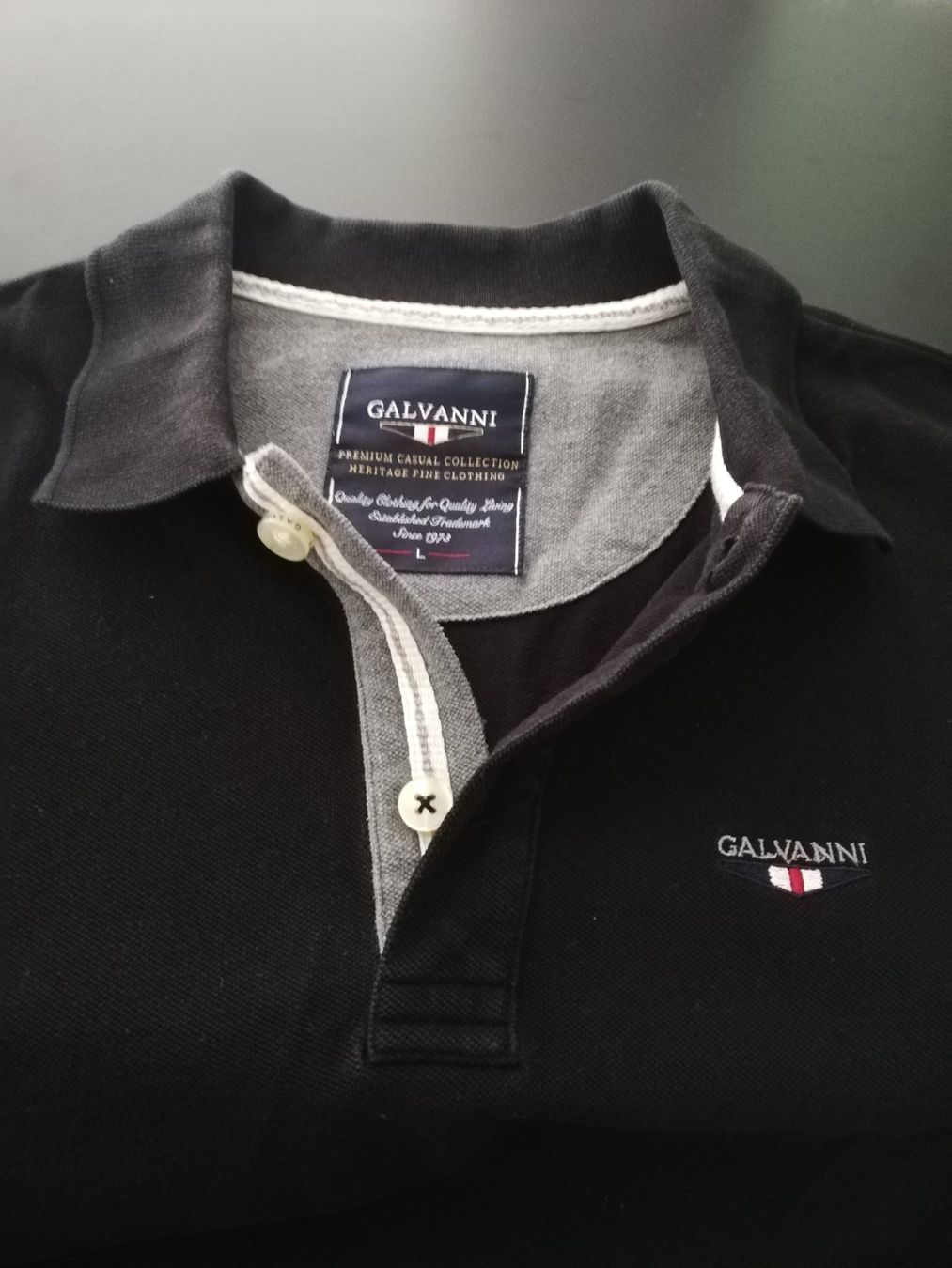 Magliette Polo: Polo Galvani noir  L – Usato da Genève venduto da ant_5hwp 2