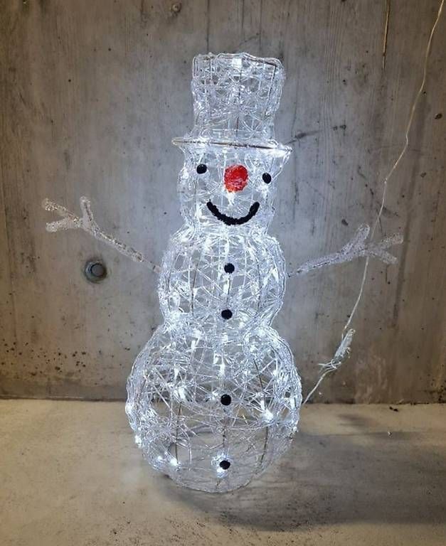Tutte le decorazioni: Mood Leuchtfigur Schneemann LED – Usato da Winkel venduto da aivahmolina 1