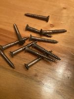417 Holzschrauben aus Bronze mit Senkkopf 4,5 mm x 40mm