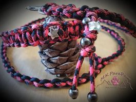 Paracord Handarbeit Hundehalsband Leinen