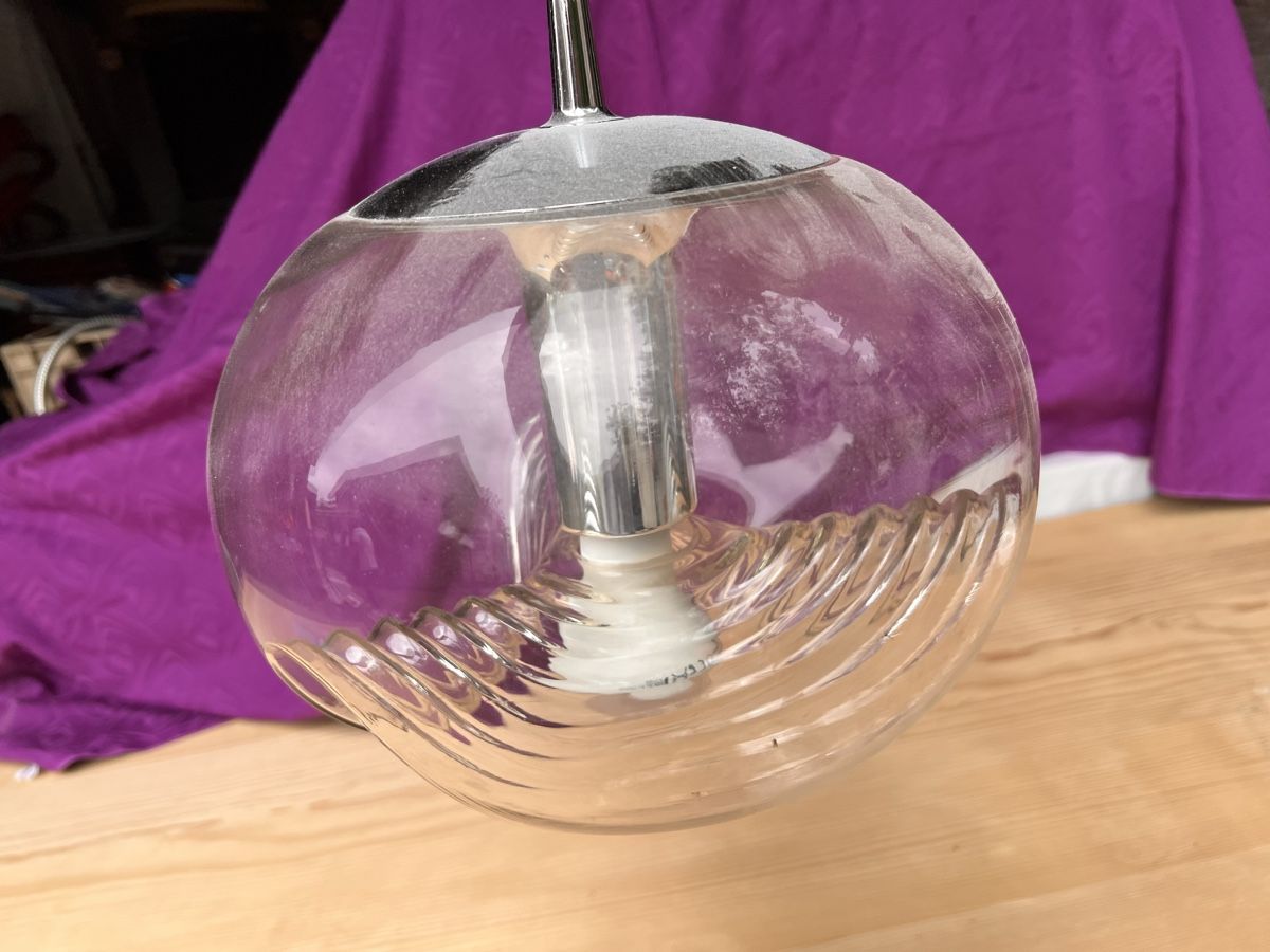 Lampadari & plafoniere: Hängelampe Glas Kugel (75) – Usato da Glattfelden venduto da maa_qcj8 1